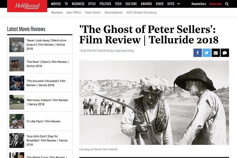 Hollywood Reporter calls Ghost ‘Jaw dropping’!